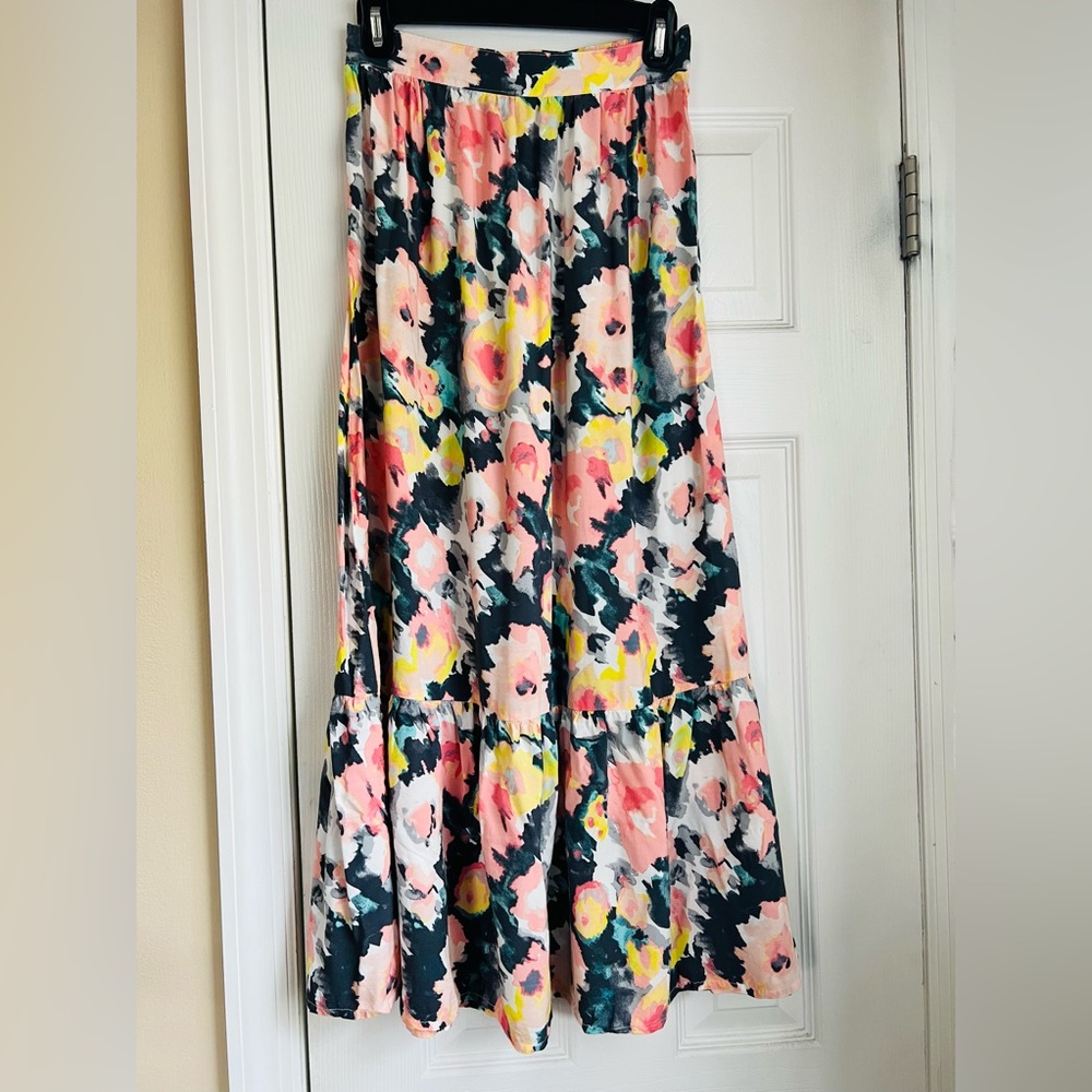 Loft Maxi Multicolor Skirt, XS - Picture 2 of 5